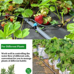 Têtes d'irrigation goutte à goutte Red Flag 4L 8L 16L à débit réglable pour jardinage, arbres fruitiers, plantes en pot, horticulture - Product Image 4