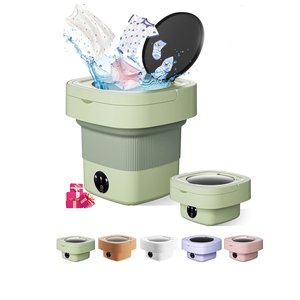 Wholesale 8L Foldable Plastic Washing <b>Machine</b> <b>Portable</b> Socks Underwear Panties Retractable Household Remote Control 3 Models Dry - Product Image 1
