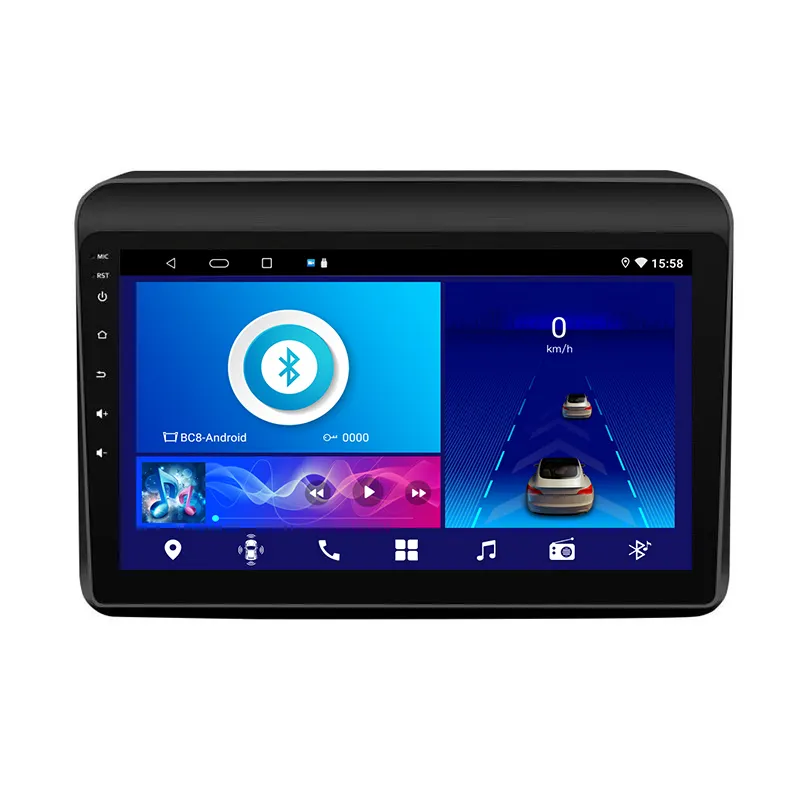 자동차 멀티미디어 플레이어 터치 스크린 Autoradio 스테레오 비디오 GPS 와이파이 자동 라디오 안드로이드 비디오 플레이어 스즈키 Ertiga