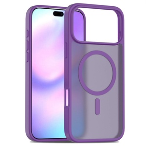 Coque rigide personnalisée en PC pour iPhone 17 Pro Max 16 15 14 13 12 avec dos magnétique – Fabrication usine - Product Image 3