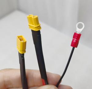 カスタムワイヤーハーネスOEMケーブルXT30電源配線ハーネスXT30U-F XT30U-M 抵抗付きOリング端子16AWGケーブルアセンブリ - Product Image 5