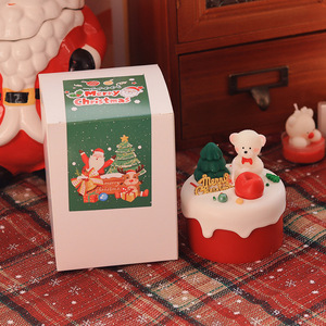Custom Gift Home Decor Handmade Aromatherapy Candles Christmas Bear Soy Wax Scented Candle - Product Image 1