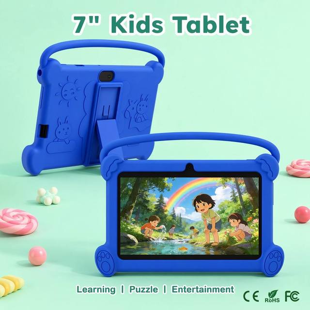 7Inch Tablet Android Quad-core 2GB 32GB Study Kids Androide Android Tablette Educative Pour Enfants Tablet for Kids