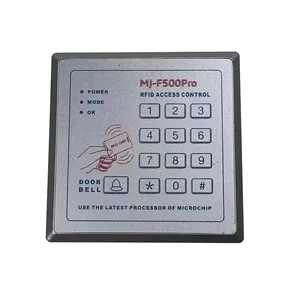 Keypad pasokan pabrik ABS kontrol akses kedekatan kartu EM RFID pembaca 125KHZ kontrol akses mandiri Set kunci pintu