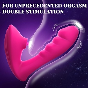 Juguete Sexual de Silicona 2 en 1 para Adultos, Masajeador de Punto G y Estimulador de Clítoris con Vibración, Vibrador con Succión para Mujeres - Product Image 3