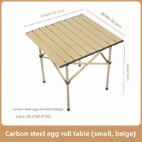 Nouvelle table pliante de style chinois pour le camping et les loisirs en plein air