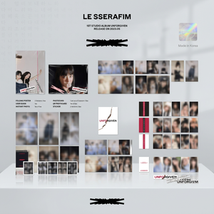 [Álbum Original Coreano 100% Auténtico] LE SSERAFIM 1er Álbum de Estudio 'UNFORGIVEN' (Versión WEVERSE ALBUMS) Conjunto - Product Image 5