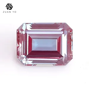 Laboratory Grown Alexandrite loose gemstone change color stone factory wholesale stone for jewelry