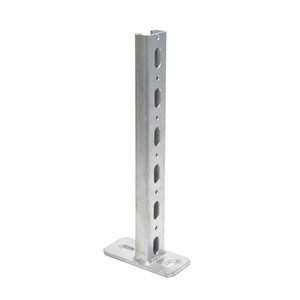 Profilés en C et en U en acier inoxydable galvanisé à chaud 1-5/8 x 1-5/8, découpe personnalisable pour système de support solaire - Product Image 3