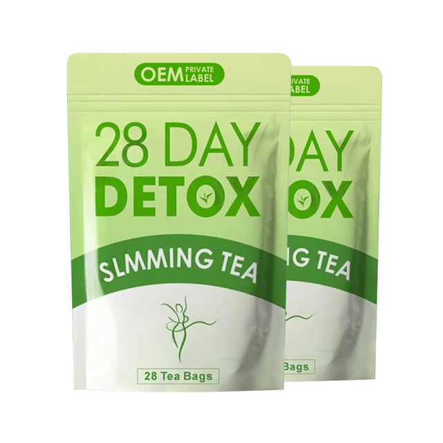 Detox Slim Green Tea 28 Day Detox Tea Kit Herbal Detox for Weight, Metabolism, Energy