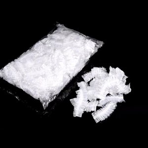 أغطية أذن PE للاستعمال لمرة واحدة ، الشامبو للاستحمام بالضغط العالي ، حماية للماء ، تصفيف متعدد الأغراض للعناية بالشعر للصباغة