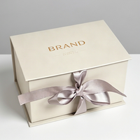 Boîte cadeau en papier pliable de luxe avec logo personnalisé, vente en gros, fermeture magnétique, emballage avec ruban, boîte cadeau magnétique haut de gamme