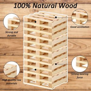 Posavasos cuadrado de madera maciza, tapete aislante del calor, mantel decorativo DIY para el hogar, sala de estar, mesa de café - Product Image 4
