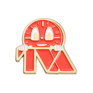 Épingles d'horloge d'insigne d'alligator de dessin animé mignon drôle - Product Image 5
