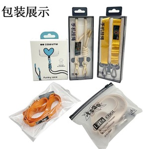 Wanlisheng Phone <b>Lanyard</b> 10mm <b>Polyester</b> Crossbody Strap With Gold Clasp For Mobile Phone And Camera - Product Image 2