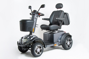 Scooter Eléctrico de Movilidad para Discapacitados de Alta Calidad R9S de 4 Ruedas <span class=keywords><strong>con</strong></span> Batería de Gran Capacidad y <span class=keywords><strong>Asiento</strong></span> para Personas Mayores - Product Image 2