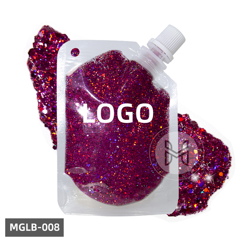glitter gel-#08