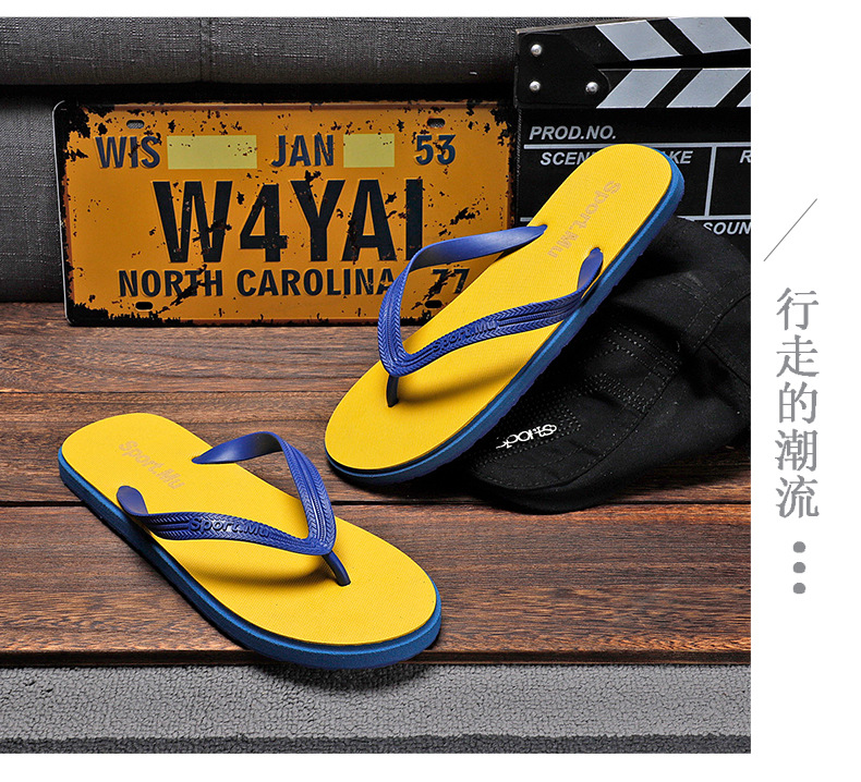 wholesale promotional flipflop men rubber slippers summer beach flip flops with logo