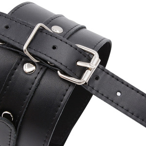 BDSM cuir <span class=keywords><strong>pouce</strong></span> orteils Bondage poignets main pied retenue manchettes érotique jouets sexuels pour Couples esclave contraintes jeux pour adultes fétiche - Product Image 4