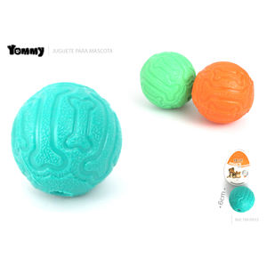 Palla Sonora Yommy in TPR da 6cm, Giocattolo per Cani - Product Image 1