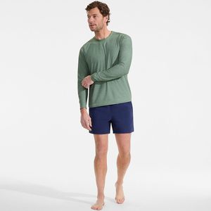 Camiseta de natación de manga larga para hombre FOXA, protección UV completa para actividades acuáticas - Product Image 4