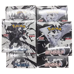 YZ Wholesale Rare Original New Blind Box Trading Cards Scarlet & Violet Pokemoned White Flare & Black Bolt Japanese Booster Box