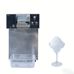 Máquina de Hielo Eléctrica Comercial para Pequeños Negocios, Máquina de Hielo en Escamas Automática para la Industria Alimentaria, Hoteles, Exteriores, Acero Inoxidable - Product Image 6