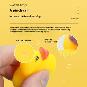 Juguete Antiestrés de Pato Amarillo Personalizable con Logo, Simpático y Suave para Aliviar el Estrés, Juguete Acuático de Celebridad de Internet al Por Mayor - Product Image 4