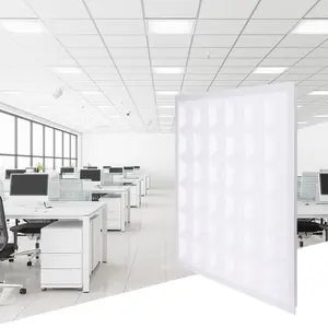 WOLINK tamanho personalizado teto 600*600mm embutido modular 48w branco brilhante luz de painel grande 4x2