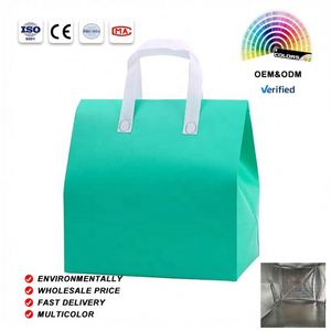 Sac isotherme portable classique personnalisé à grande capacité, magnétique, en non-tissé, imperméable, pour le stockage des aliments - Product Image 1