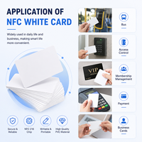 Tarjeta de Visita Inteligente NFC RFID Imprimible a Precio de Fábrica, Tarjeta con Chip de PVC sin Contacto