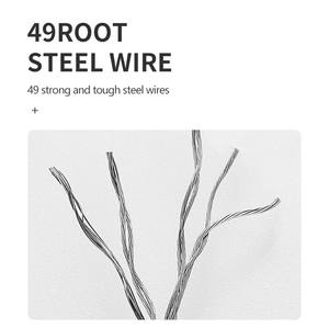 <span class=keywords><strong>Tendedero</strong></span> retráctil automático <span class=keywords><strong>Tendedero</strong></span> de acero inoxidable Cuerda retráctil Perforación libre para colgar en húmedo - Product Image 3