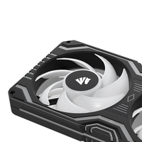 Ventilateur de boîtier d'ordinateur personnalisé professionnel ASIAHORSE MATRIX-Black-360mm Led Color Cpu Cooler avec roulement hydraulique 57CFM faible bruit