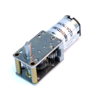מכירה לוהטת נמוך סל"ד dc gear מנוע 12v 3 סל"ד 20 סל"ד מומנט גבוה עצמי נעילת הילוך מנוע GM1220EMN20