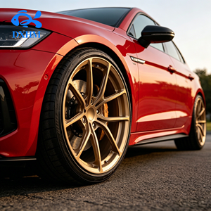 Rines de Aleación de Aluminio Forjado con Acabado Bronce para Autos de Pasajeros, 5x114.3 5x120, 17 18 19 20 24 Pulgadas, para BMW F30, <span class=keywords><strong>Rolls</strong></span> <span class=keywords><strong>Royce</strong></span> - Product Image 4