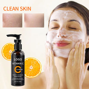 Espuma Limpiadora Facial Vegana, Herbal, Orgánica, Hidratante, con Vitamina C, Limpieza Profunda y Aminoácidos, Marca Blanca - Product Image 3