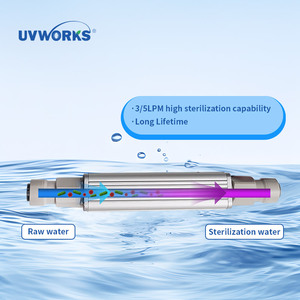 <span class=keywords><strong>Appareil</strong></span> de Purification d'<span class=keywords><strong>Eau</strong></span> <span class=keywords><strong>à</strong></span> Circulation Continue avec LED UVC pour Stérilisation de l'<span class=keywords><strong>Eau</strong></span> <span class=keywords><strong>à</strong></span> 3LPM / 5LPM - Product Image 3