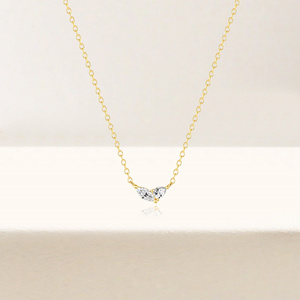 สร้อยคอรูปหยดน้ำ S925 ดีไซน์หัวใจแบบหยดน้ำ รุ่นคลาสสิก ใหม่ล่าสุด - Product Image 2