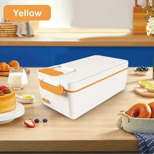 Wholesale Portable New Wireless Heating <b>Lunch</b> <b>Box</b> Rechargeable Insulated Food Warmer Container <b>for</b> Home and Outdoor Use - Product Image 6