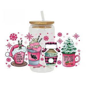 Vinilos de transferencia UV DTF de doble cara personalizados de fábrica con diseño de astronauta espacial y dibujos animados, para envolturas de tazas - Product Image 5