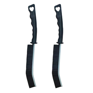 Brosse <span class=keywords><strong>de</strong></span> nettoyage des fentes TDF avec manche en plastique écologique et poils rigides <span class=keywords><strong>pour</strong></span> le nettoyage des rainures <span class=keywords><strong>de</strong></span> fenêtre et des interstices <span class=keywords><strong>de</strong></span> salle <span class=keywords><strong>de</strong></span> bain - Product Image 4