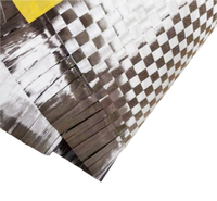 Tissu en fibre de carbone à fibres étalées ultra-mince 60 g/m² 100 g/m² pour stratifiés légers et surfaces décoratives haute pression