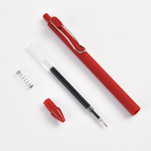 Deja Iron Hanging Candy <b>Pen</b> Macaron Colors Plastic Body 0.5mm Neutral Core Promotional Office Writing <b>Pen</b> - Product Image 2