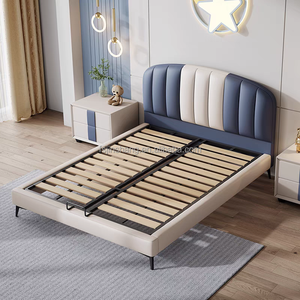 JINS <span class=keywords><strong>Nova</strong></span> Meuble de chambre d'enfant personnalisé en usine Cadre de lit en bois pour enfants pour garçons et filles - Product Image 5