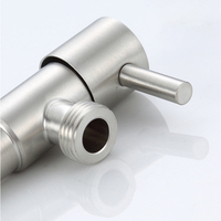 Válvula Angular de Acero Inoxidable a Precio Económico, Control de Agua, Grifo de Baño, Válvula Angular de Baño G1/2