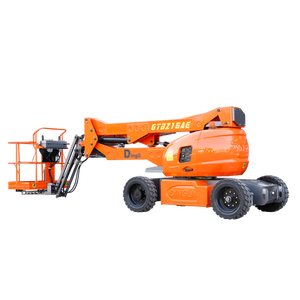 BT28RT DINGLI 28m télescopique Machine de levage remorquable nacelle élévatrice cerise cueilleur roues araignée articulée télescopique nacelle élévatrice - Product Image 2