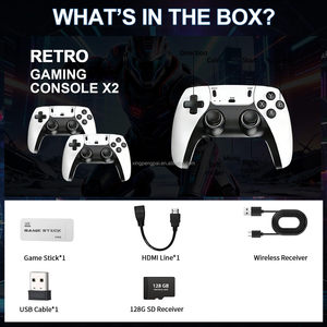 Consola de Juegos Inalámbrica JSGAMING M15 de 2.4GHz <span class=keywords><strong>para</strong></span> TV con 20000-30000 Juegos Integrados, Salida HD 4K, Control Inalámbrico, Más de 20 Emuladores - Product Image 3
