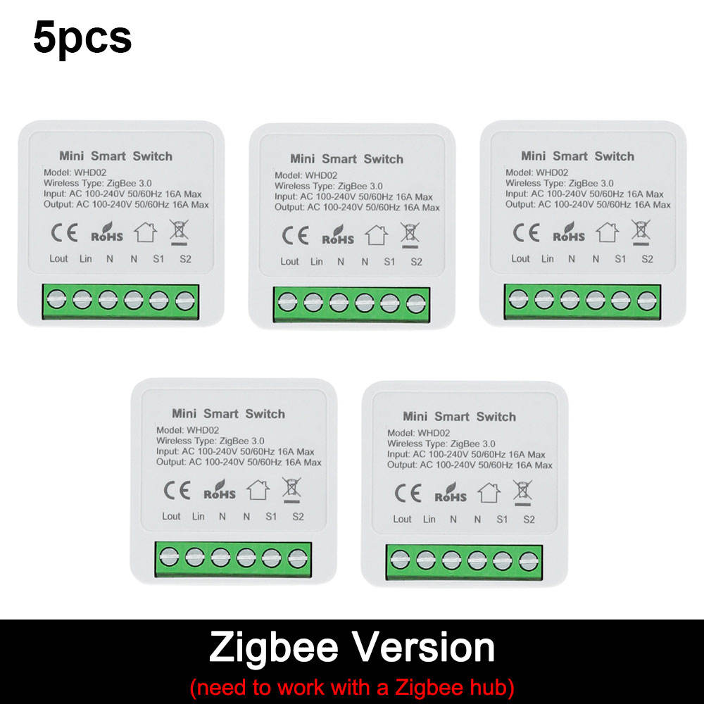 5pcs Zigbee 16A
