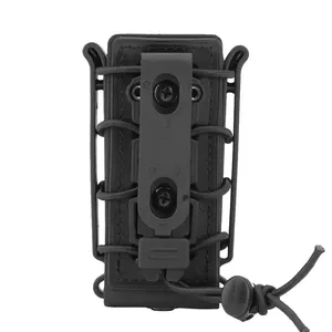 Kantong Magazin Taktis LAMBUL <span class=keywords><strong>Molle</strong></span> 9mm, Sarung Magazin Cepat, Tempat Penyimpanan Senjata, Aksesoris Berburu - Product Image 6