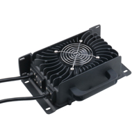 Chargeur de batterie étanche IP67 LNLEE 24V 30A 1500W à haute efficacité LLC & APFC, chargeur industriel pour chariot élévateur électrique